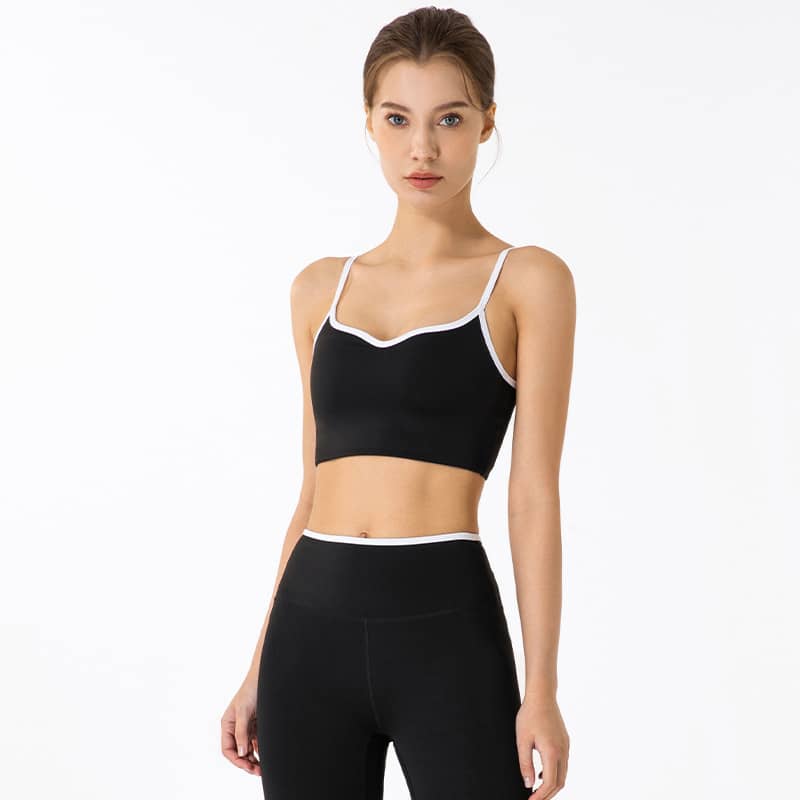 New Sports Women's Neck Push Up Yoga Bra