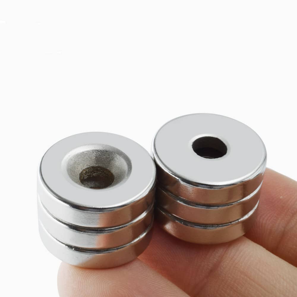 Circular Perforated Neodymium Iron Boron Magnet