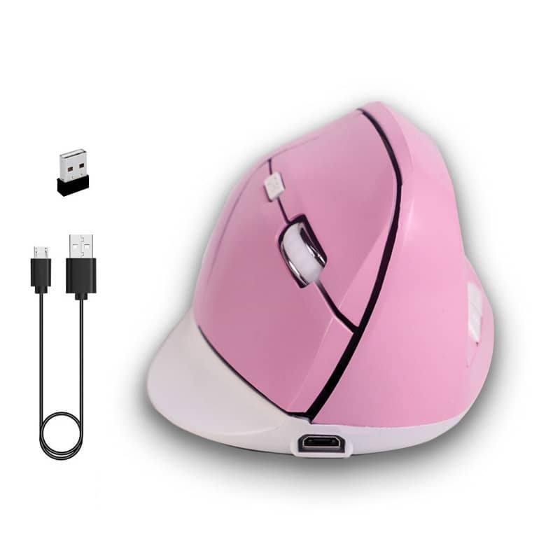 Creative And Practical Charging Wireless Vertical Mouse