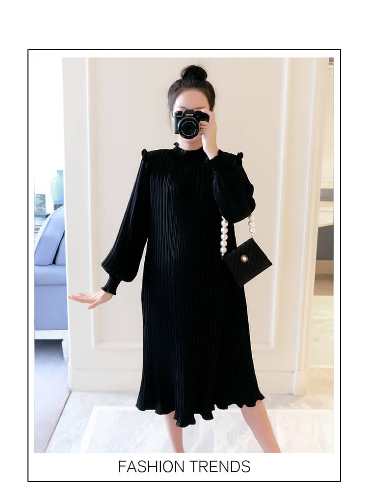 Real Photo Maternity Dress Early New Autumn Fashion Loose…
