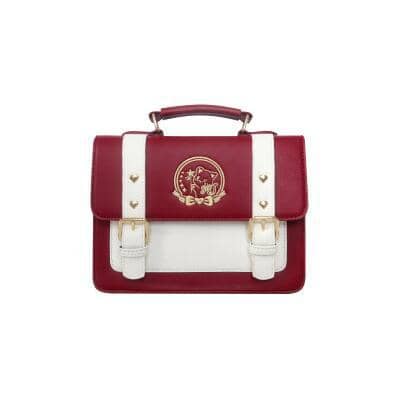 Cat Embroidery Portable Messenger Bag