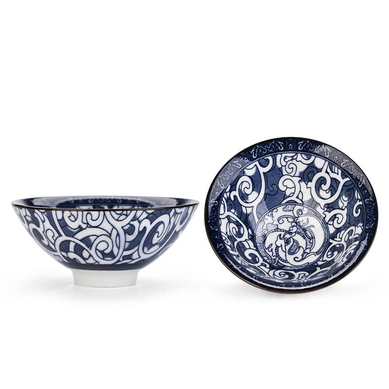 Pu Er Teacup Blue And White Porcelain Teacup