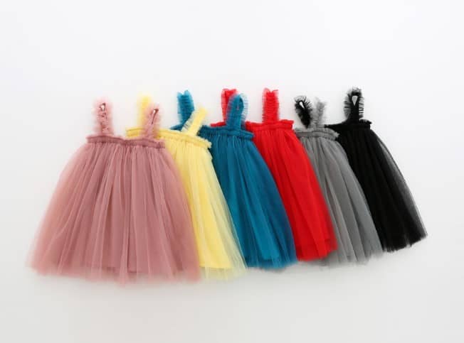 Rica Sleeveless Tulle Dress