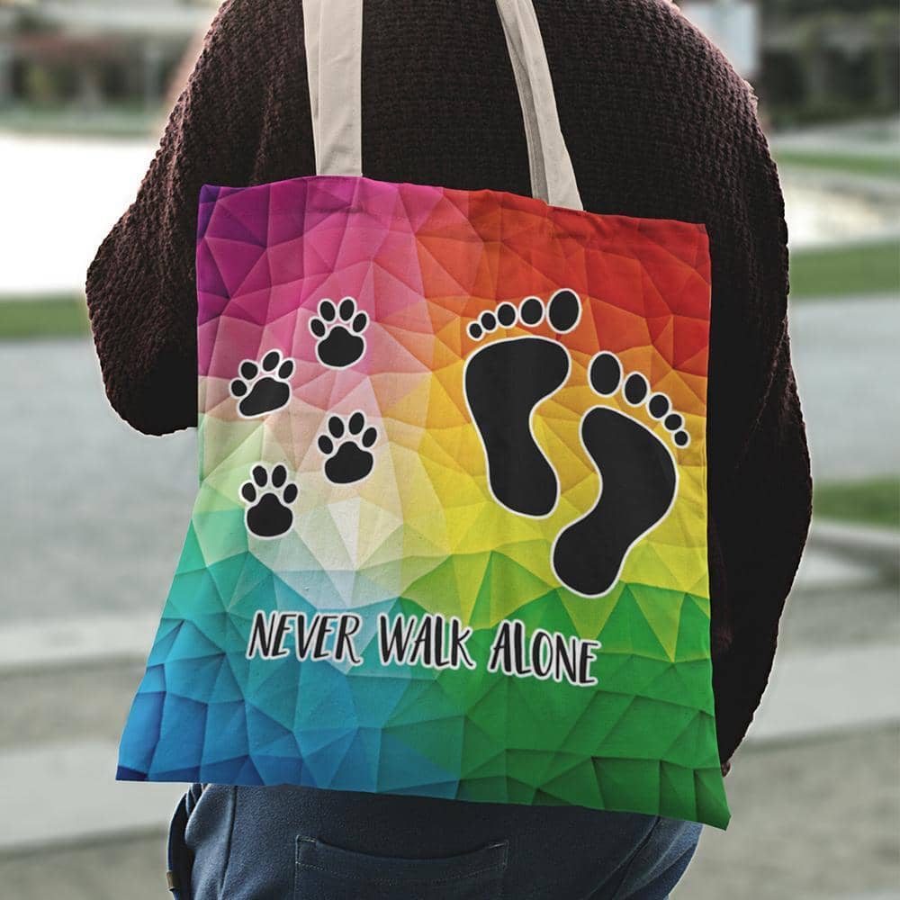 New Canvas Creative Printing Portable Cotton Bag