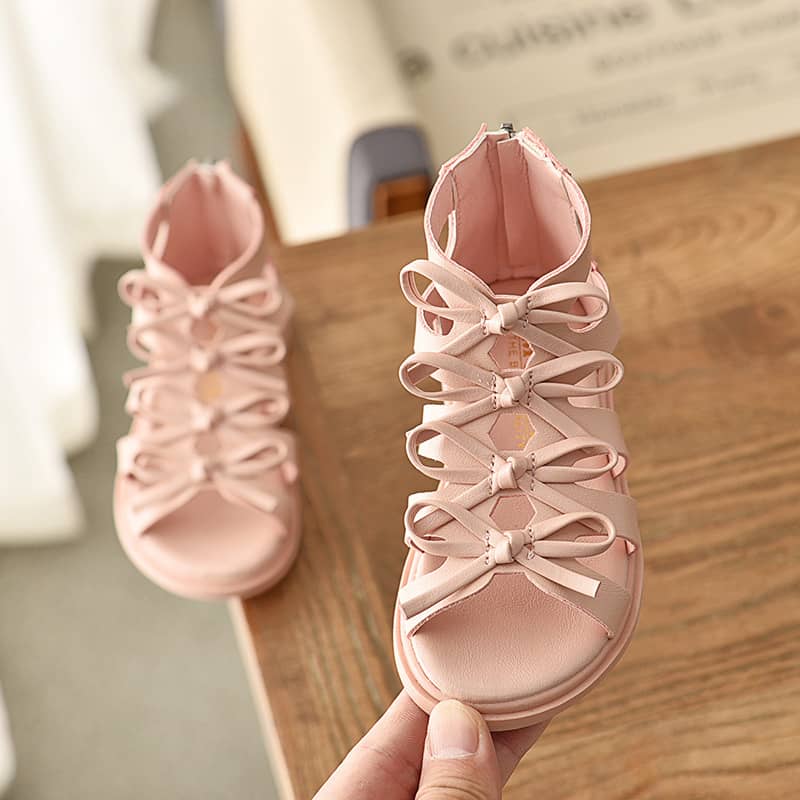 Children's Hollow Princess Shoes Little Girl Fashion Soft…