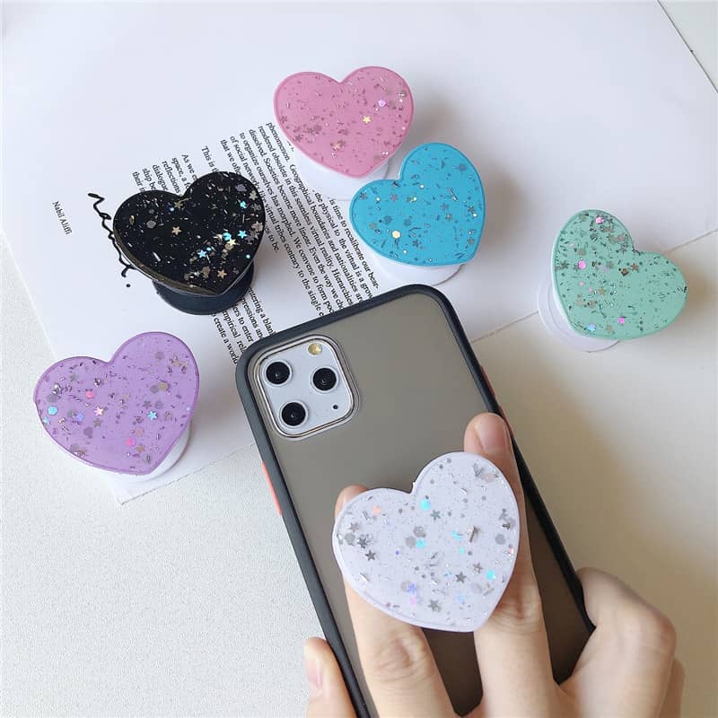 Creative Gift Love Epoxy Mobile Phone Airbag Holder