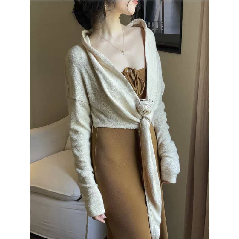 Ladies Back Hem Lace Fishtail Dress