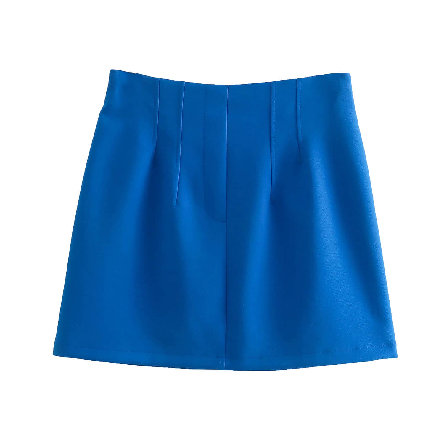French Retro Slim Fashion High Waist Miniskirt