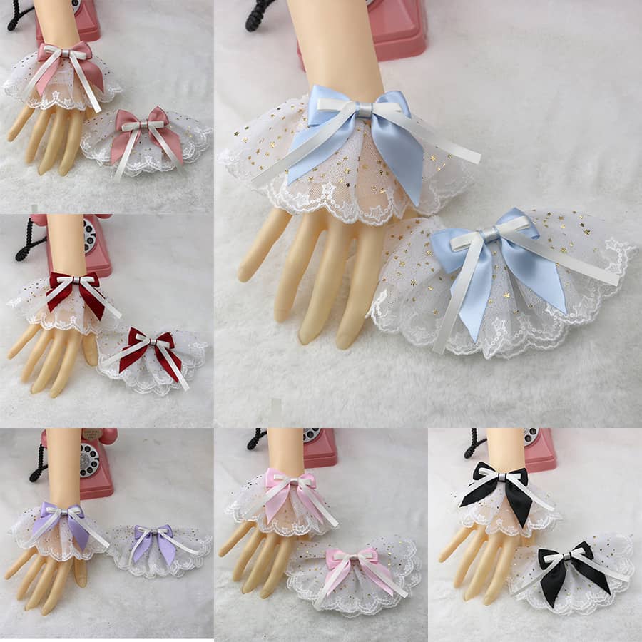 Multicolor All-match Lace Soft Girl Hand Sleeve  Jewelry