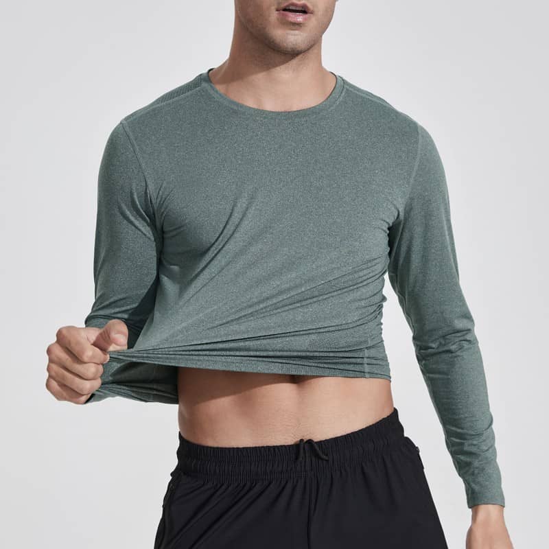 Leisure Sports Long Sleeve T-shirt Men's Autumn And Winte…