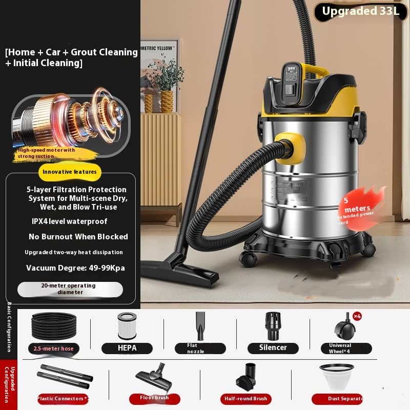 Vacuum Cleaner Household Large Suction Small High Power A…