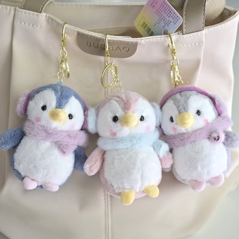 Penguin Plush Toy Key Chain Pendant